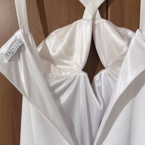 Mini Dress Trilogy white like new, ideal for baptism and wedding
