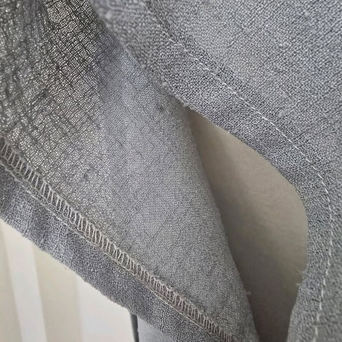 Vintage "Rigas" 1980s dress used, gray, one size