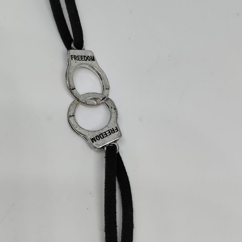 Freedom bracelet with handcuffs unisex, like new