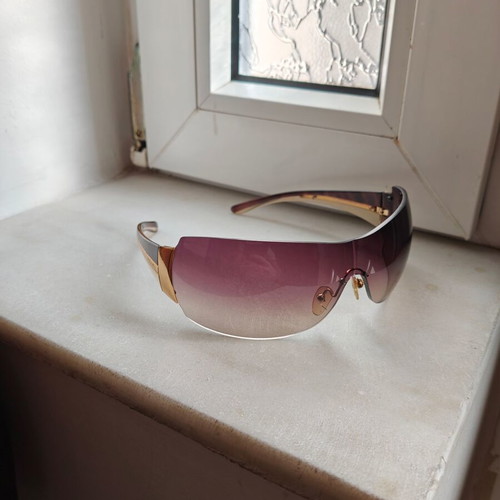 Prada SPR54G Shield sunglasses vintage with case