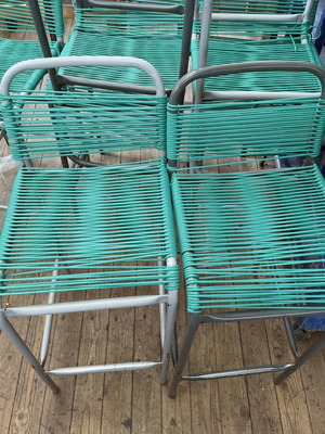 Bar stools used, pack of 50