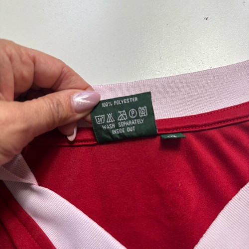 Euro 2000 Carlsberg sponsor football jersey red men's XL retro like new