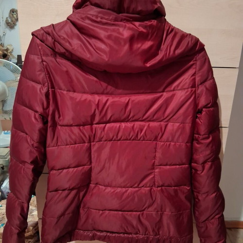 Guess down jacket, burgundy, size S