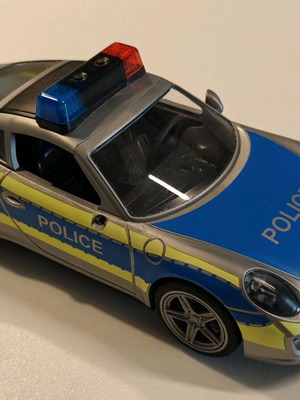 Playmobil Porsche полиция с 2 полицаи в отлично състояние
