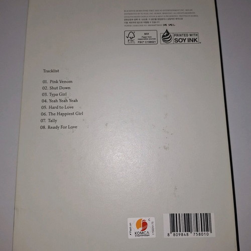 Blackpink Born Pink grey version Kpop album like new