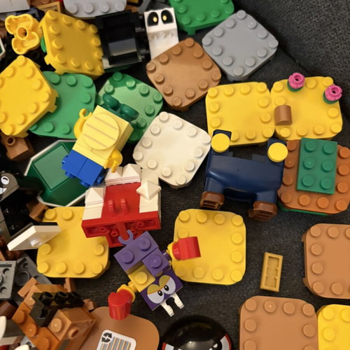 LEGO Super Mario large lot with special pieces and enemies like new