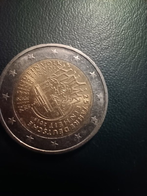 Germany 2 Euro Ein Volk 2015 D coin used