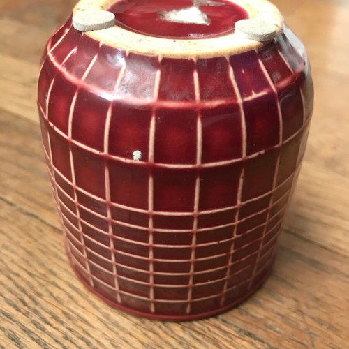 Ceramic cup - planter like new, tabletop decoration