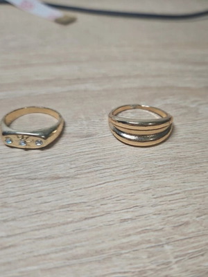 Σετ δαχτυλιδιών μεταχειρισμένα, χρυσά