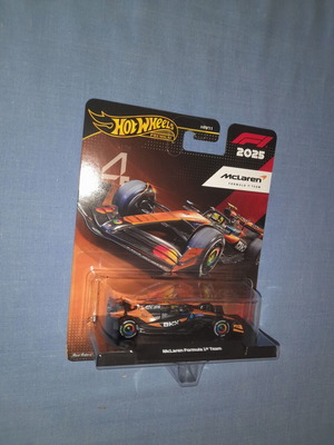 Hot Wheels F1 2025 McLaren Formula 1 Team toy car new