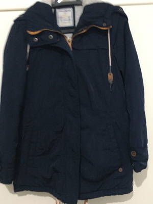 Pull & Bear navy jacket like new, size small