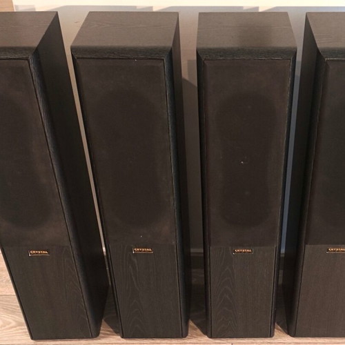 Crystal Audio home cinema speaker set, 4 floorstanding C31 XL, 1 center