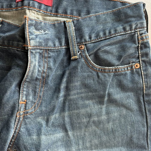 Levi's Marissa straight blue jeans, W30 L32