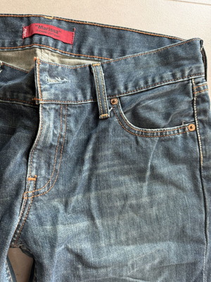 Levi's Marissa straight blue jeans, W30 L32
