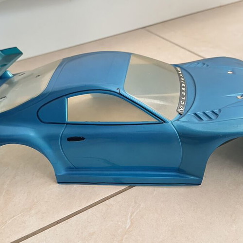 Tamiya petrol remote control car set with three different bodies