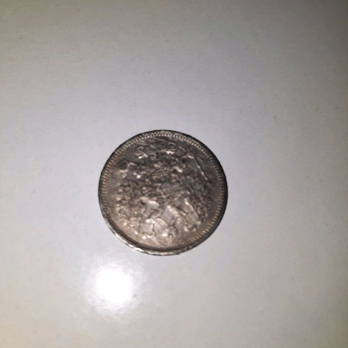 Korek 15 1862 Russia used, silver coin