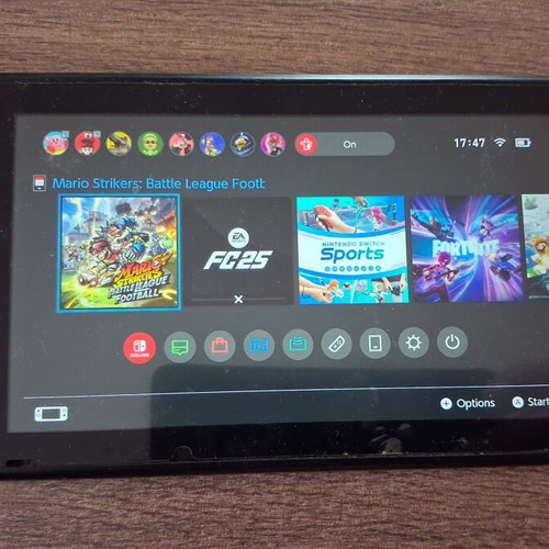 Nintendo Switch console like new with original screen protector