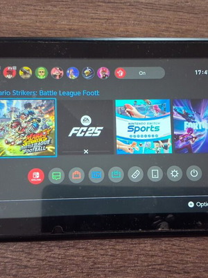 Nintendo Switch console like new with original screen protector