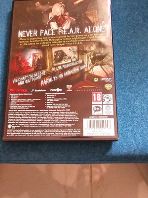 Fear 3 PC used, hard copy