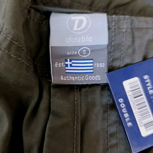 Khaki Cargo Men's Shorts Double new, green, size S