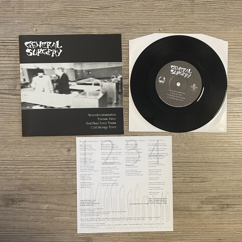 General Surgery / Machetazo Split 7” Vinyl new, metal grindcore EP