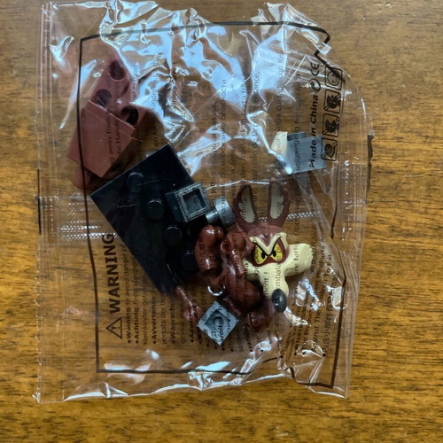 Wile E. Coyote Looney Tunes building blocks new sealed pack
