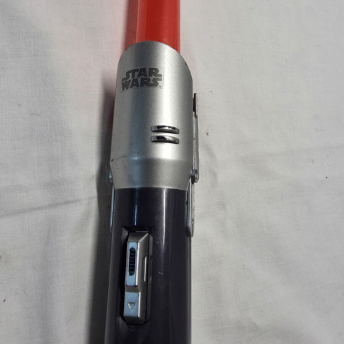 Hasbro Star Wars Level 1 Lightsaber used, red