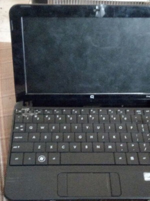 Compaq Mini 110 mini laptop used, non-working, for parts