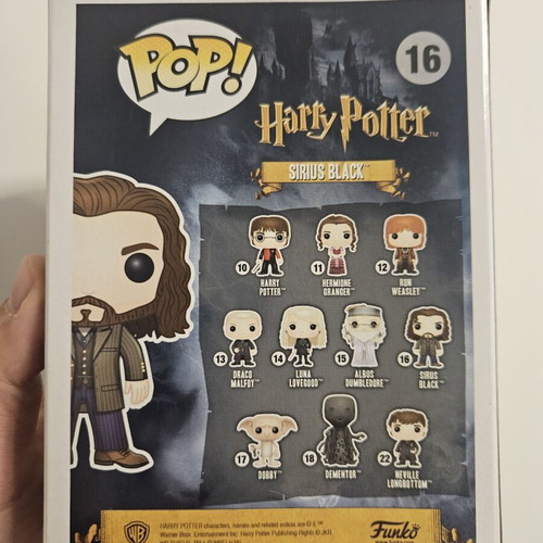 Sirius Black Funko Pop #16 like new