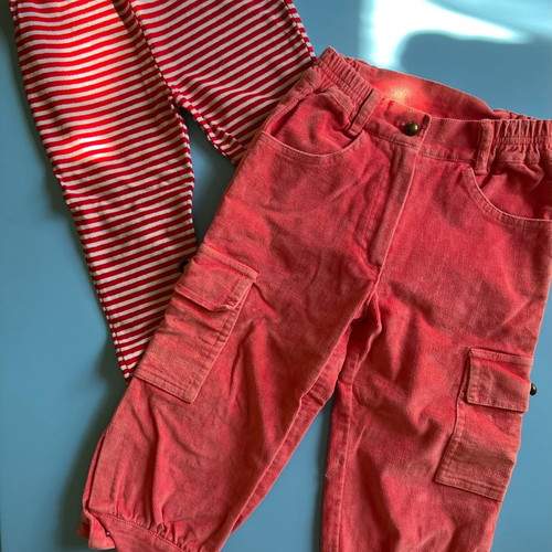 Pack of 11 girls' clothes, size 98-110 cm, 3-5 years