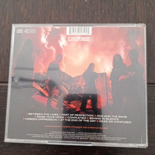 By Night Burn the Flags CD, metal