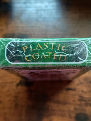 Plastic playing cards new