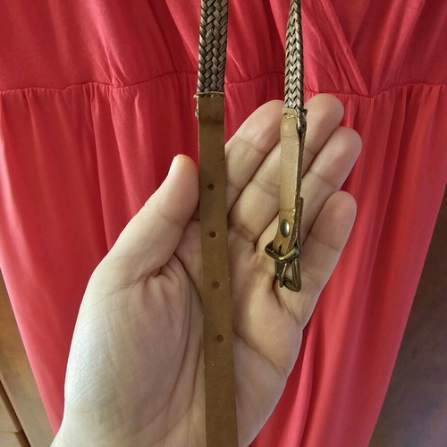 Mango maxi dress coral XL used