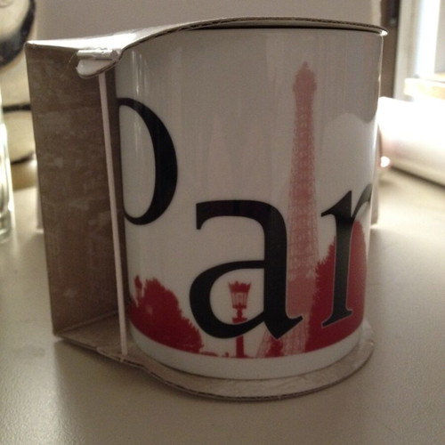Starbucks Coffee City Mug Paris like new