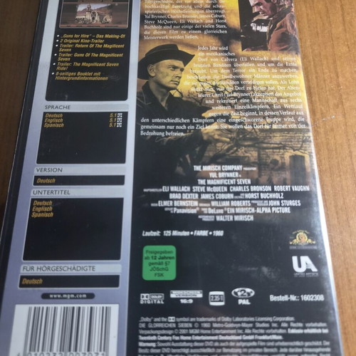 The Magnificent Seven Special Edition DVD like new