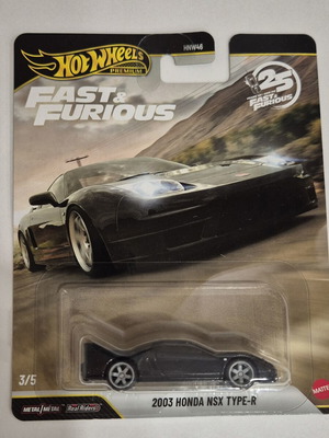 2003 Honda NSX Type-R Hot Wheels Premium new