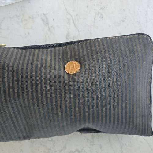 Fendi vintage handheld bag used, grey