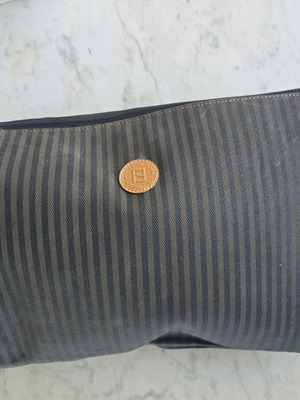 Fendi vintage handheld bag used, grey