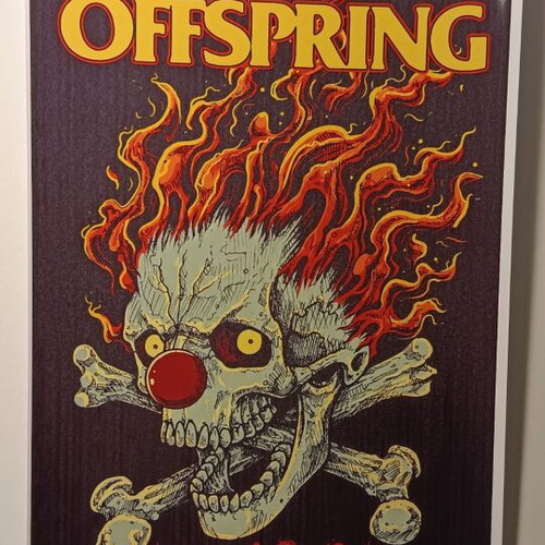 The Offspring A4 poster