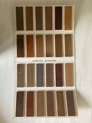 Iridea Antiche Armonie wood stain sampler like new
