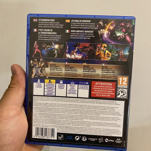 Power Rangers Battle for the Grid Super Edition PlayStation 4 like new with DLC