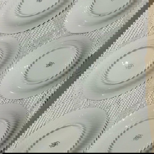 Πιάτα Candia Μινωκης πορσελάνης μεταχειρισμένα, σετ 6 τεμαχίων