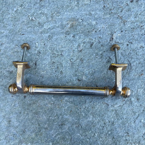 Door Handle nickel chrome used with normal wear