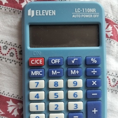 Eleven LC-110NR calculator like new