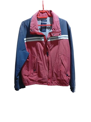 Nautica jacket size Large like new, blue and red