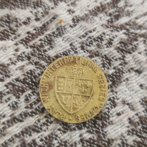 UK George III 18mm Jeton token race marker like new