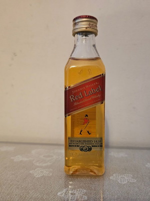 Johnnie Walker Red Label whisky miniature new 50ml