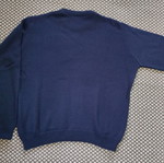 Dark blue pullover like new, knitted