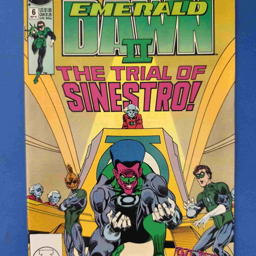Green Lantern Emerald Dawn II 6 comic book used