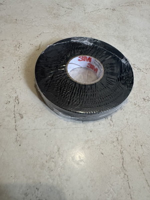 3M αυτοβουλκανιζόμενη μονωτική ταινία 19mm x 9.15m, μαύρη